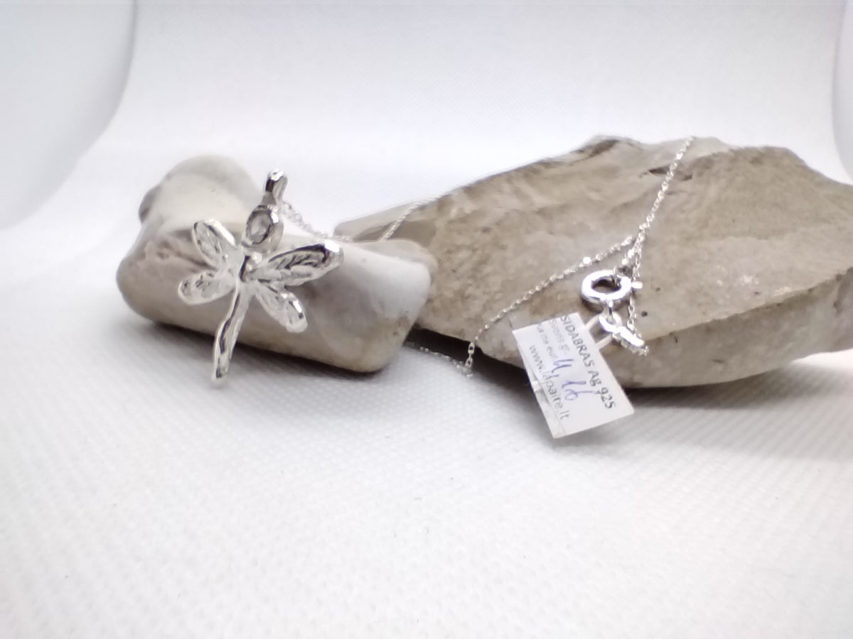 Sidabrinis pakabukas su grandinėle Laumžirgis