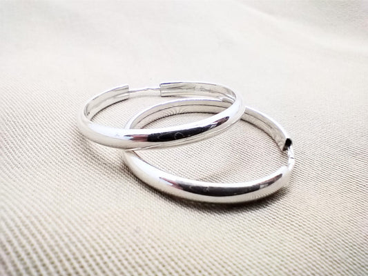 Sidabriniai auskarai Rinkės